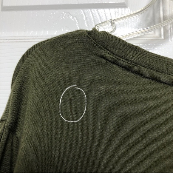 Old Navy Cotton Long Sleeve Green Pine Women’s Shirt Size 2X - Picture 15 of 15